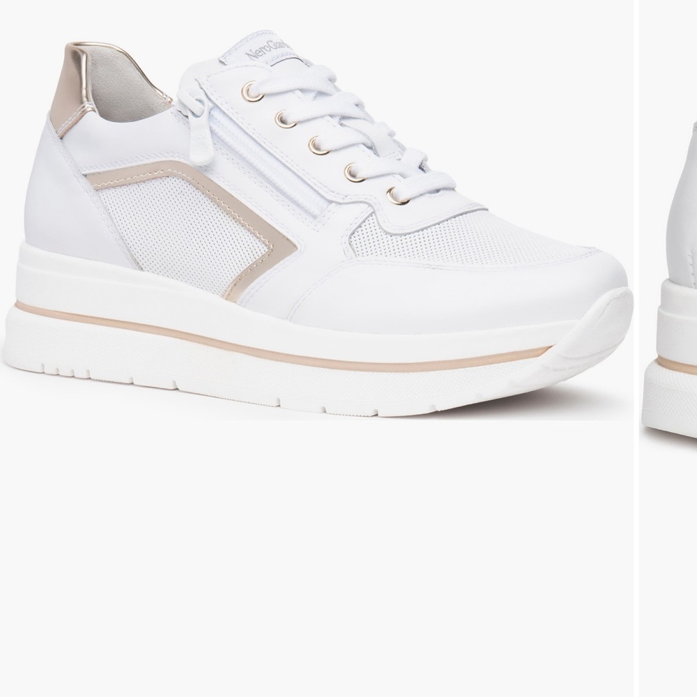 Nero Giardini Hidden Wedge Sneakers - Picture 2 of 5